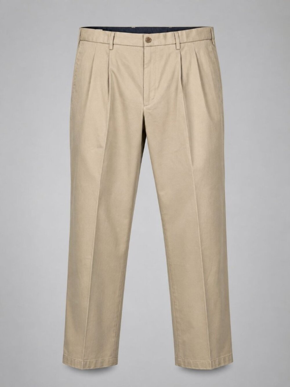 Dockers Mens 48 x 32 Pants Big & Tall Classic Fit Khaki Pleated Lux Stretch